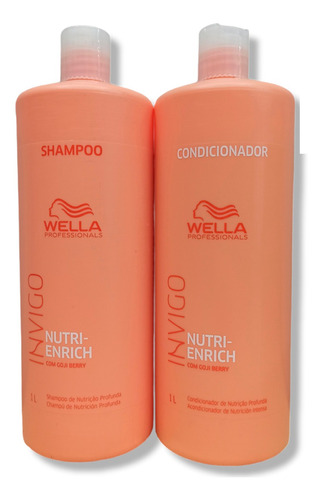 Kit Wella Professionals Invigo Nutri-enrich Shampoo + Cond