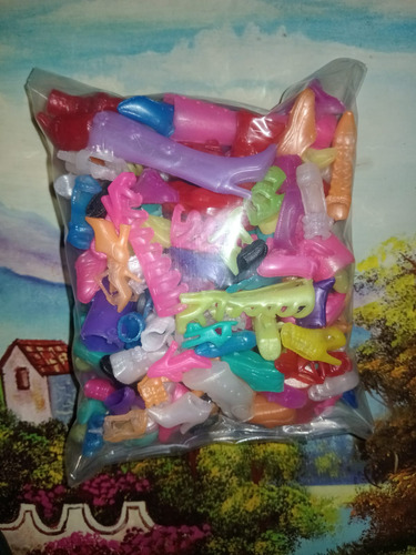 Lote De Zapatos Para Muñeca Barbie My Scene (Usado)