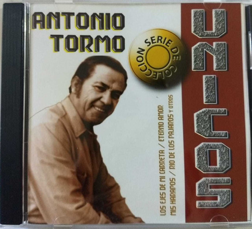 Antonio Tormo  Cd Nuevo Original De  Antonio Tormo   Únicos