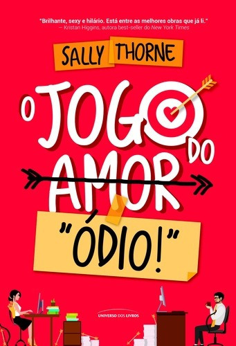 O Jogo Do Amor  Ódio , De Thorne, Sally. Universo Dos Livros Editora Ltda, Capa Mole Em Português, 2017