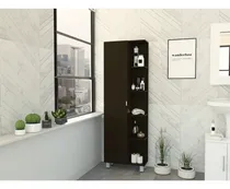 Comprar Mueble Auxiliar De Baño Multiusos Pukas Negro Tu Mesita