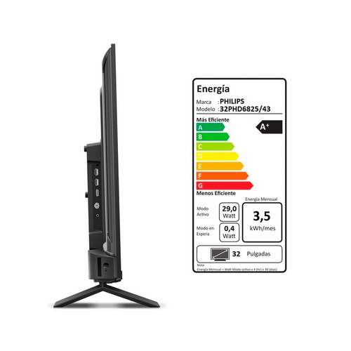 Imagen 3 de 8 de Smart Tv 32 Led Philips 32phd6825