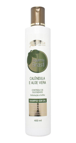 Kit 3 Shampoos Calêndula E Aloe Vera Alquimia Brasil