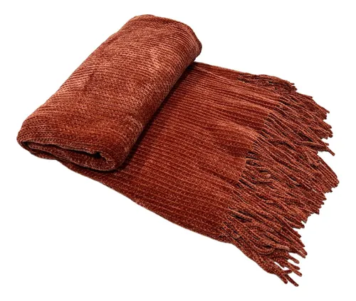comprar Manta Decorativa Tejida Para Sofa Sillon Cama 130x160cm