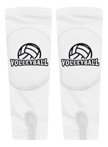 Guantes De Voleibol Para Brazo, Soporte De Muñeca Blanco