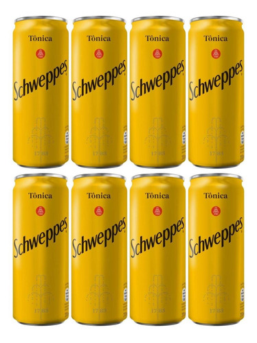 Agua Tonica Schweppes 310 Ml Pack X8 Oferta Fullescabio