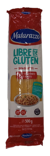 Matarazzo Fideos Spaghetti Libre De Gluten Sin Tacc X 500 G