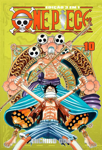 One Piece 3 Em 1 - Volume 10