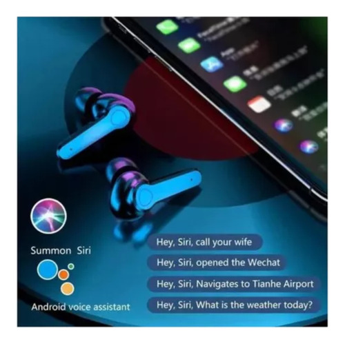 Audífonos In-ear Auriculares Tws M19 Case Power Bank