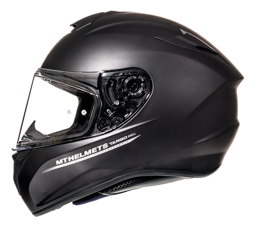Casco Para Moto Mt Helmets Targo Pro Solid A1 Negro Mate 