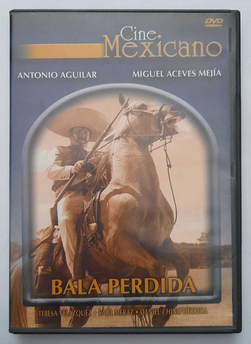 Dvd Bala Perdida Antonio Aguilar Miguel Aceves Mejia 