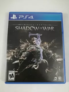 Juego Middle Earth Shadow Of War Ps4 Fisico