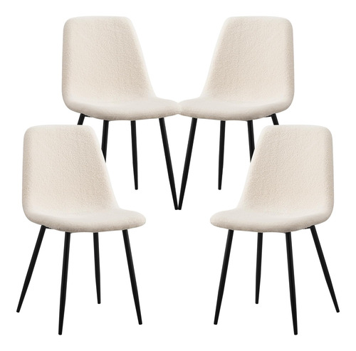 Ylkhome Beacon Collection - Juego De 4 Sillas De Comedor Ta.