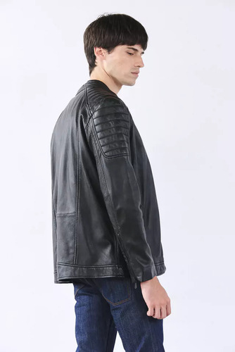 Campera De Cuero Alabama Bensimon