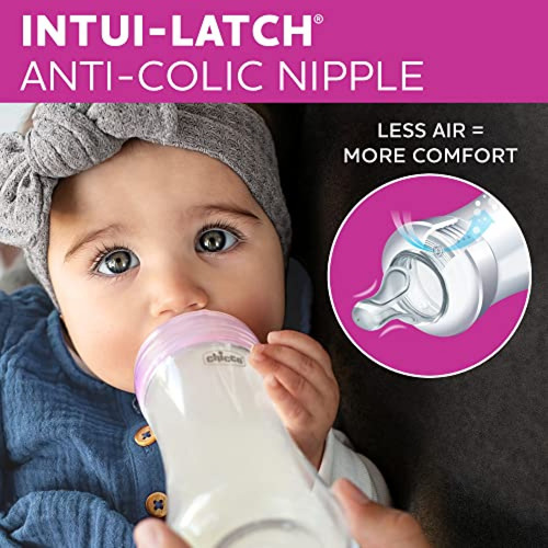 Mamaderas Chicco Do 5oz. Bibern Hbrido Con Interior De Vidri