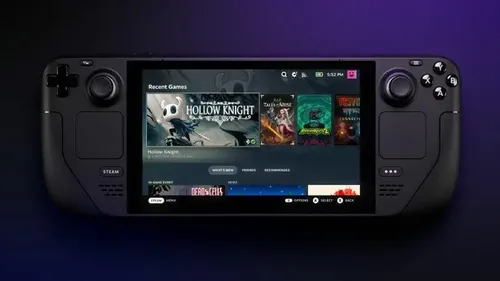 Consola De Jogos Portátil Valve Steam Deck 512gb Com Acessór