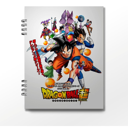 Cuaderno Dibujo Dragon Ball Sketchbook 100 Hojas 75 Grs