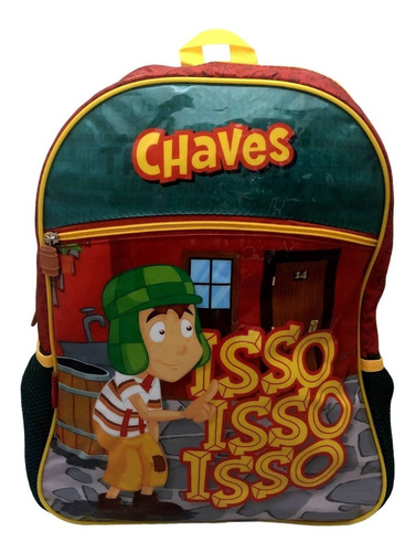 Imagem 2 de 8 de Kit Chaves Sbt Original : Mochila G Costas + Estojo Simples