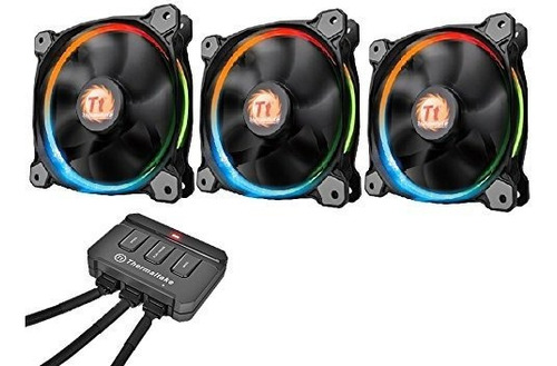 Toma Termica 12 Led Rgb 3er Set 3 Ventiladores 120 X 120 X