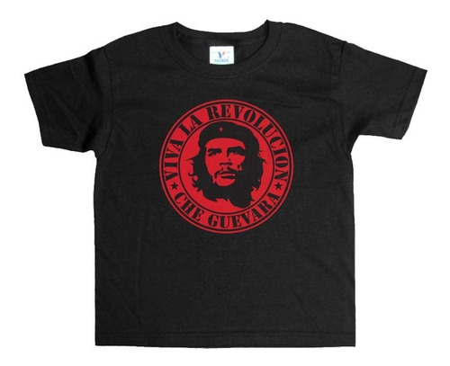 Remera Negra Che Guevara Art#24