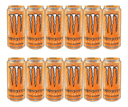 Monster Energy Ultra Sunrise 473ml Lata Energizante Oferta