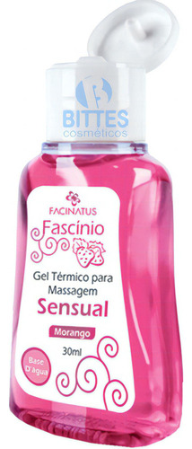  Gel Térmico De Morango Facinatus Cosméticos Para Massagem Fragrância Perfumado Tipo de embalagem Frasco pequeno