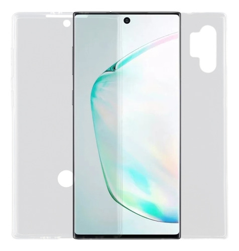 Funda Ultrafina De Tpu Transparente De Doble Cara Con Cobert