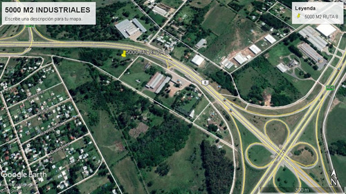 Venta De Fracción Industrial De 5000 M² Colectora Ruta 8
