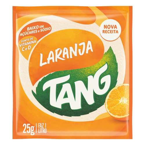 Suco de laranja  Tang em pó sem glúten 25 g 