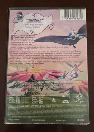 Barbie Fairytopia - Película - Dvd (Usado)