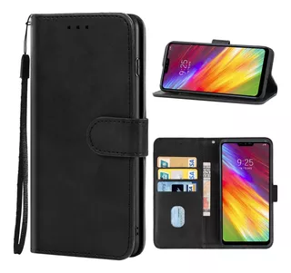 Capa De Telefone Pu Para LG Q9