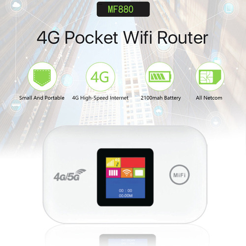 150mbps 4g Wifi Router, Sim Card Slot, Support