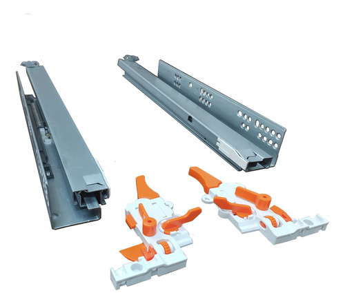 Guía Cajón Oculta Ducasse De 500 Mm. Con Cierre Suave
