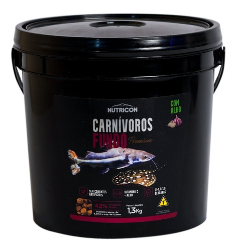 Carnívoros Fundo Com Alho - 1,3 Kg