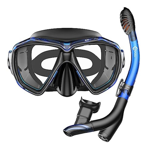 Mascara De Buceo Dorlle Juego De Snorkel, Máscara De Buceo D