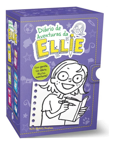 Box Diário De Aventuras Da Ellie - Com 6 Livros