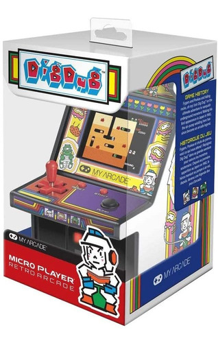 My Arcade Dig Dog Dug Micro Player, Blanco, 3221