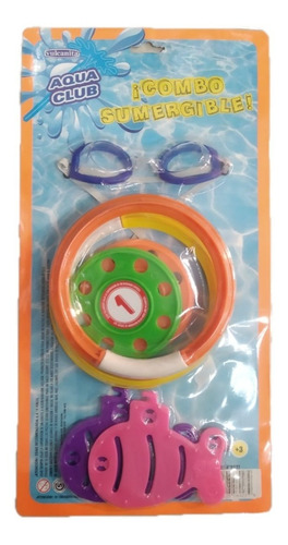 Imagen 3 de 4 de Caffaro Set Antiparra Buceo Con Accesorios Surtido 8927