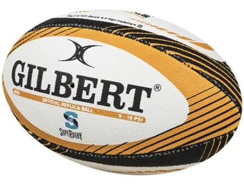 Pelota De Rugby Jaguares Marca Gilbert Midi (28 Cm)