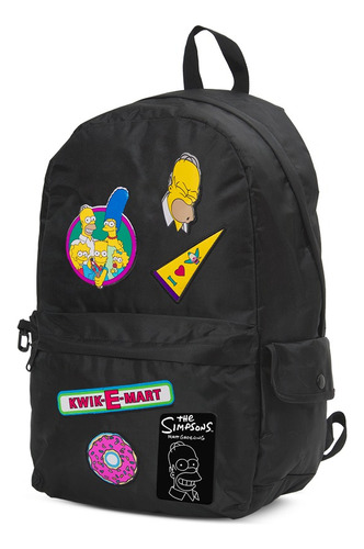 Mochila Espalda 17  Simpsons Parches Mooving