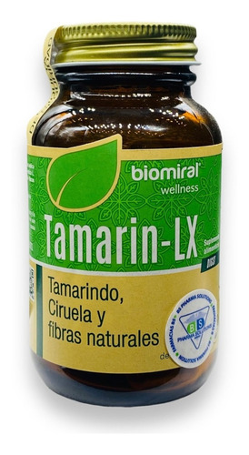 Tamarin - Lx C/30 Caps Biomiral/ Tamarindo, Ciruela Y Fibras