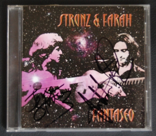 Cd Strunz & Farah - Fantaseo Autografiado