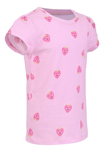Set Playera De Bebe Niña 4 Piezas
