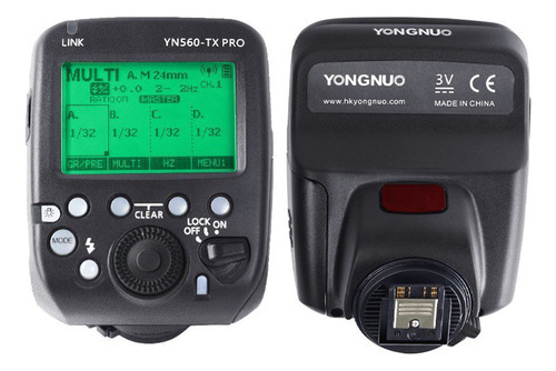 Controlador De Iv/transmisor Flash Trigger Speedlite Yongnuo