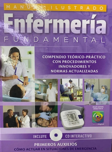 Libro Enfermería Fundamental -manual Ilustrado -incluye Cd