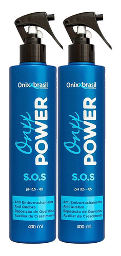 Kit 02 Sos Power Anti Emborrachamento Onixx 400ml