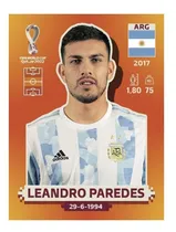 Comprar Figurita Mundial Qatar 2022 Panini # Arg12 - Leandro Paredes