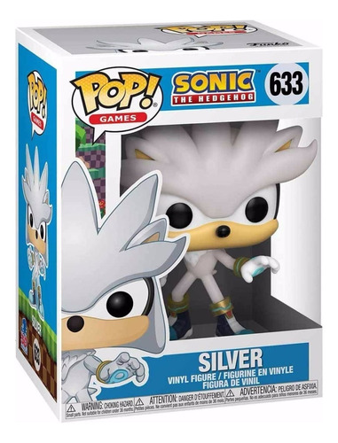 Funko Pop Silver Sonic 633 Detalle A