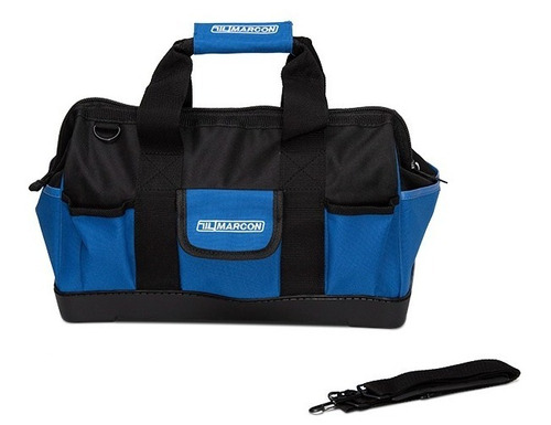 Bolsa De Nylon Marcon 600d Com Alça Bf-4 Cor Azul