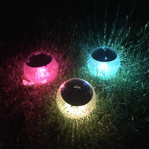 5 Paquete De 5-6 Luces Led Solares De Bola Flotante 5 Piezas
